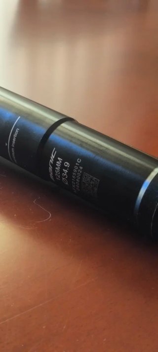 Tija Telescopica XFusion Manic 125mm 34.9ø MTB