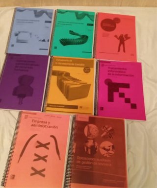Libros encuadernador grado medio Administración