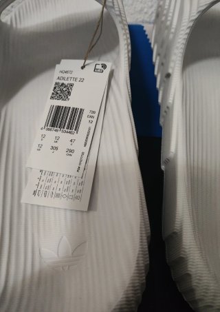 Sandalias Adidas Adilette Blancas