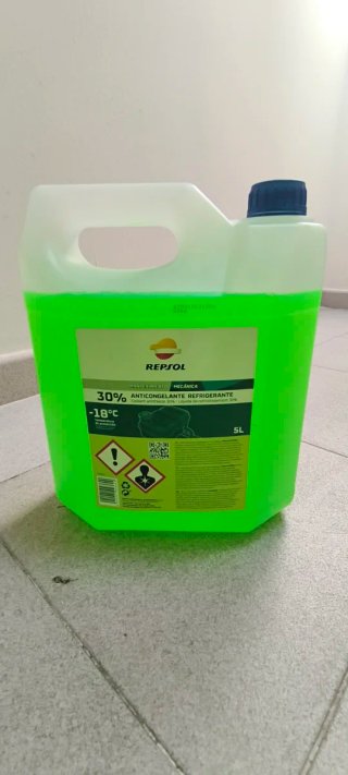 Líquido anticongelante Repsol 30% 5L -18°