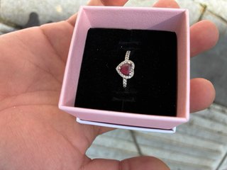 Anillo Pandora Rosa y Negro