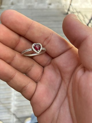 Anillo Pandora Rosa y Negro