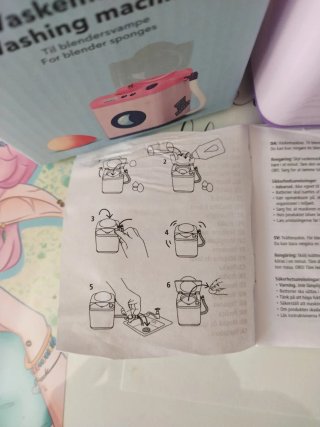 Lavadora para esponjas de maquillaje