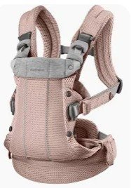 Mochila portabebé BabyBjörn Harmony Rosa