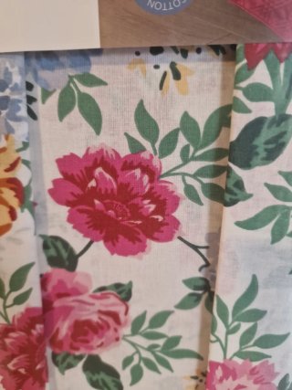 Lenzuola floreali in cotone