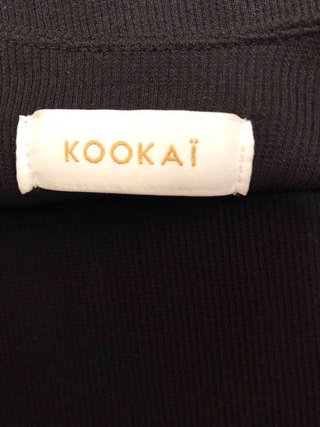 Top Kookai Negro Punto