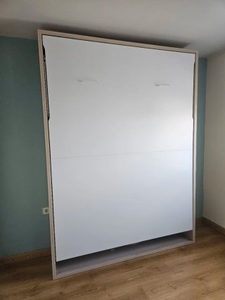 Cama Abatible Matrimonio con Sofá