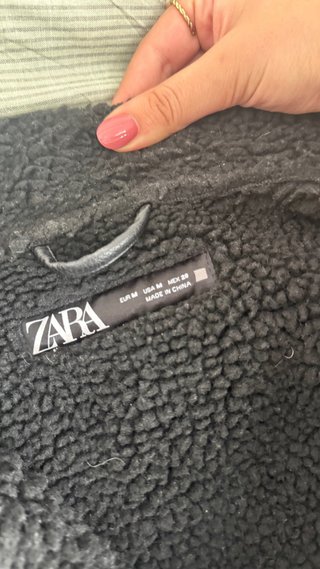 Chaqueta boomber Zara Negra