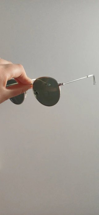 Gafas de sol Meller redondas plateadas