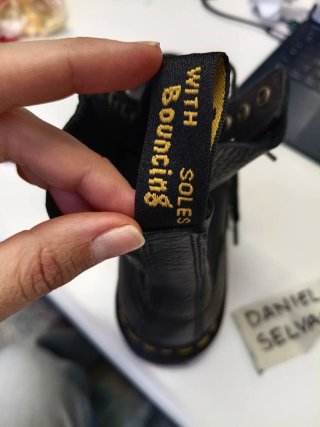 Botas Dr. Martens Negras Piel