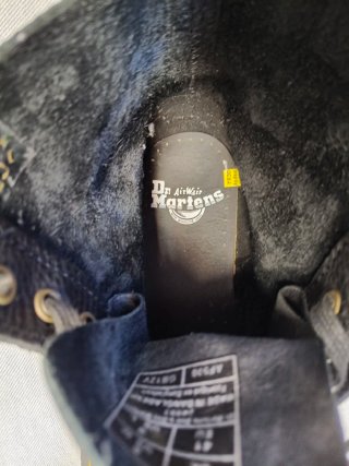 Botas Dr. Martens Negras Piel
