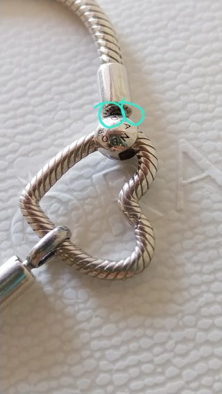 Pulsera Pandora Plata 18 cm.
