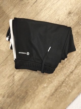 Pantalones Adidas Negros con Rayas Blancas mujer