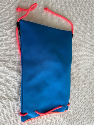 Bikini Triangl Neopreno Azul y Rosa