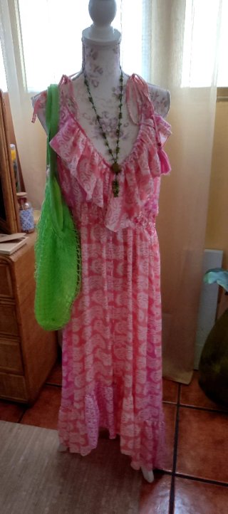 Lote Ropa Mujer Verde y Rosa