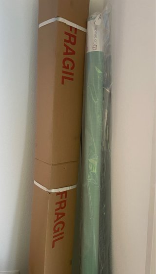 Estor color menta, 2 x 1,60