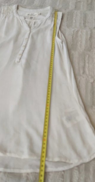 Camiseta H&M Blanca Viscosa 100%
