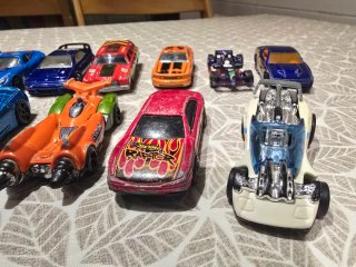 Lote coches hotwheels usados