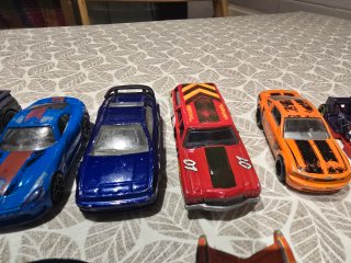 Lote coches hotwheels usados
