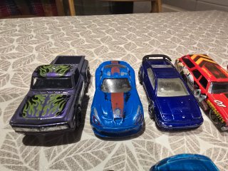 Lote coches hotwheels usados