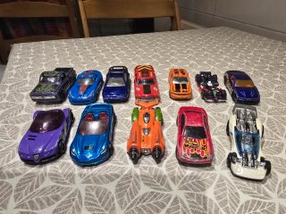 Lote coches hotwheels usados