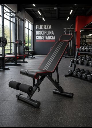 Banco de musculación ajustable