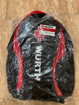 Mochila Würth Negra y Roja