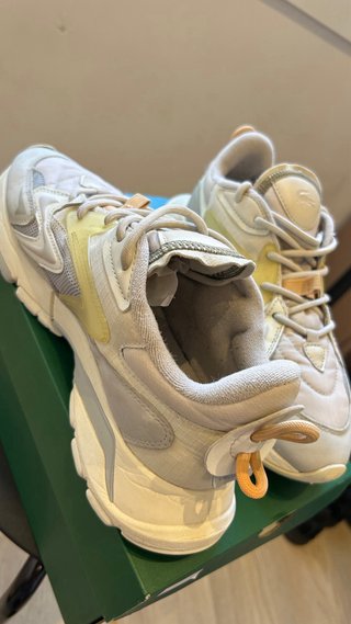 Zapatillas Lacoste Talla 41 Beige/Blanco