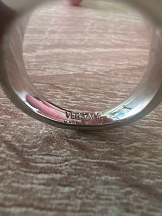 Anello Versace Medusa Oro e Argento
