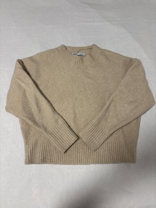 Jersey Zara beige talla única