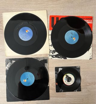 Lote 4 Vinilos U2