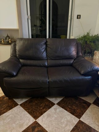 Sofá de piel Natuzzi 2 plazas