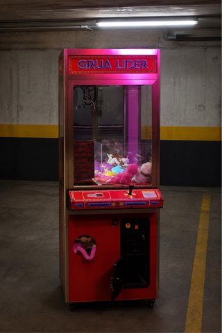 Máquina recreativa de gancho Grua Lider