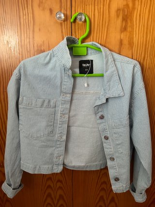 Chaqueta vaquera Mossimo rayas azules