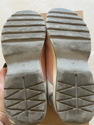 Zapatillas Parfois  Beige/Blanco /Rosa / Talla 40