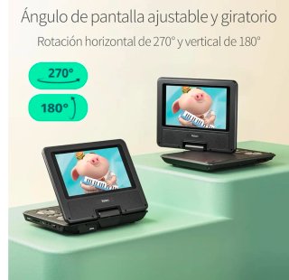 Reproductor DVD Portátil Yoton YD075