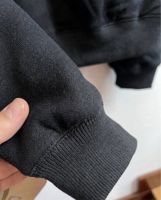 Chaqueta Corteiz Negra Cremallera