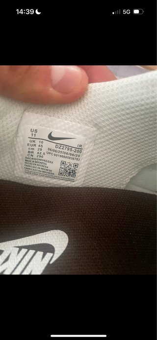 Nike Cortez Marrones Talla 45