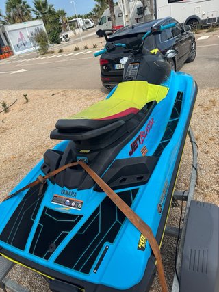 Yamaha Jet Blaster pro 3up 2024 con remolque