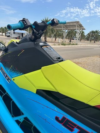 Yamaha Jet Blaster pro 3up 2024 con remolque