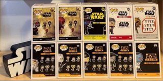 Lote 11 Funko Pop Star Wars (Reserva 2 Antonio)