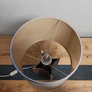 Lampada tavolo design "Gaetano Sciolari" vintage