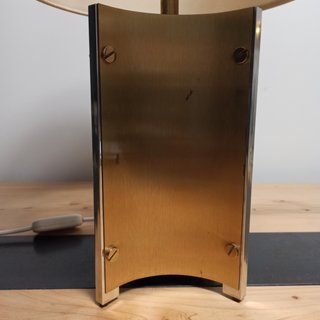 Lampada tavolo design "Gaetano Sciolari" vintage