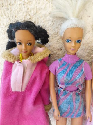 Set 4 Bambole Vintage