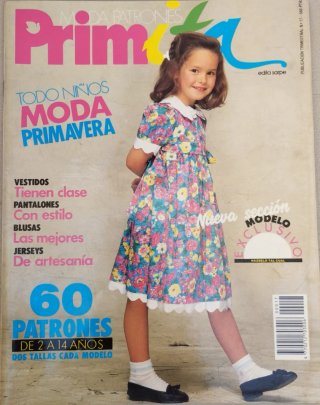 Moda patrones PRIMITA años 80