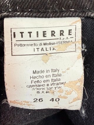 Versace VJC Donna W26 IT40 Jeans Nero Skinny