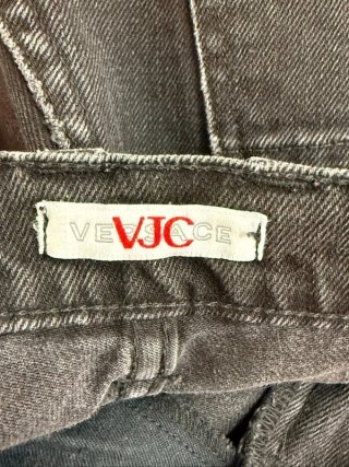 Versace VJC Donna W26 IT40 Jeans Nero Skinny