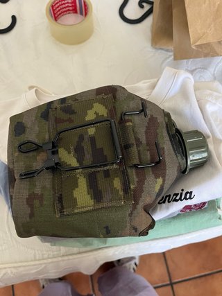 Cantimplora militar camuflaje