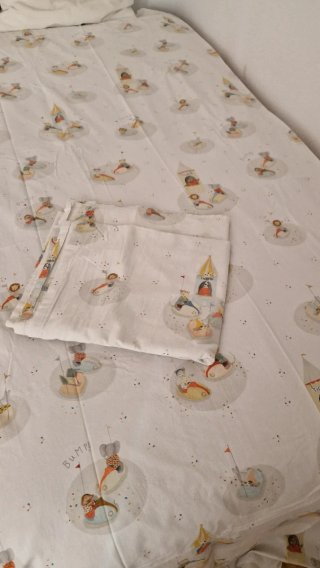 Sábana Infantil Zara Home Estampada