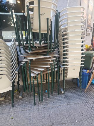 Mesas y Sillas Hostelería San Miguel